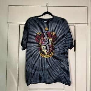 Harry Potter Gryffindor Tie Dye Tee